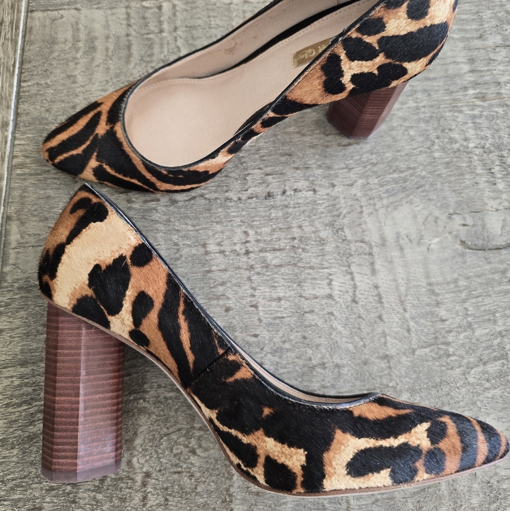 Louise et Cie Animal Print Heels